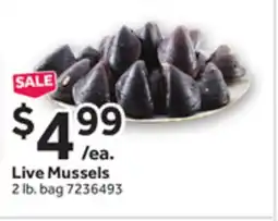 Stop&Shop Live Mussels offer