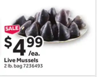 Stop&Shop Live Mussels offer