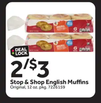 Stop&Shop Stop & Shop English Muffins offer