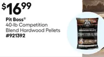 Lowe's 40-lb Competition Blend Hardwood Pellets offer