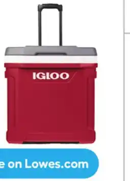 Lowe's 60-Quart Insulated Cooler with Wheels offer