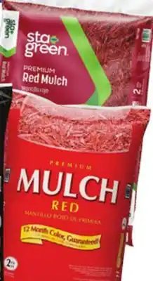 Lowe's Premium or Sta-Green 2-cu ft Mulch offer