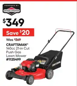 Lowe's 140cc 21-in Cut Push Gas Lawn Mower offer