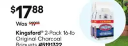 Lowe's 2-Pack 16-lb Original Charcoal Briquets offer