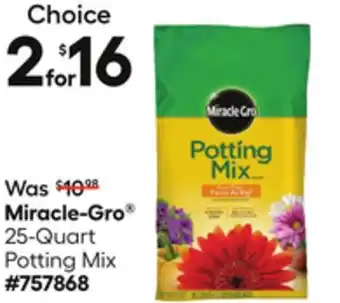 Lowe's 25-Quart Potting Mix offer