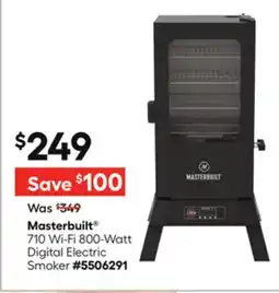 Lowe's 710 Wi-Fi 800-Watt Digital Electric Smoker offer