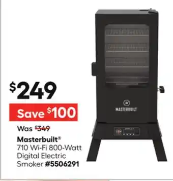 Lowe's 710 Wi-Fi 800-Watt Digital Electric Smoker offer