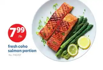 Lidl fresh coho salmon portion offer