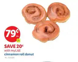 Lidl cinnamon roll donut offer