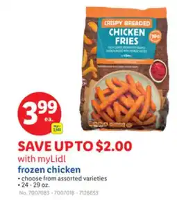 Lidl frozen chicken offer