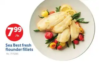 Lidl Sea Best fresh flounder fillets offer