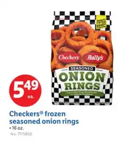 Lidl Checkers frozen seasoned onion rings offer