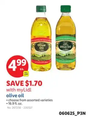 Lidl olive oil offer