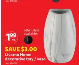 Lidl Livarno Home decorative tray/vase offer
