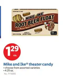 Lidl Mike and Ike theater candy offer