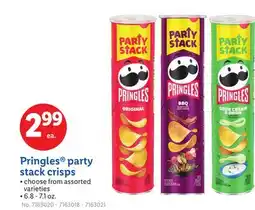 Lidl Pringles party stack crisps offer