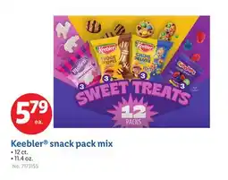 Lidl Keebler snack pack mix offer