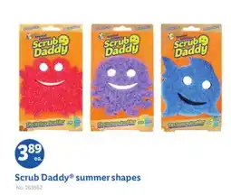 Lidl Scrub Daddy summer shapes offer