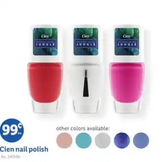 Lidl Cien nail polish offer