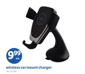 Lidl wireless car mount charger offer