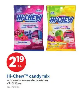 Lidl Hi-Chew candy mix offer