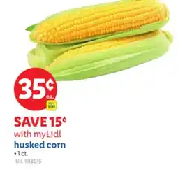 Lidl husked corn offer