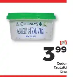 Weis Markets Cedar Tzatziki offer