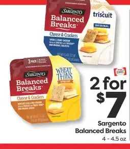 Weis Markets Sargento Balanced Breaks offer