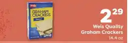 Weis Markets Weis Quality Graham Crackers offer