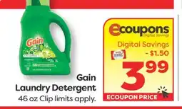 Weis Markets Gain Laundry Detergent offer