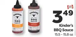 Weis Markets Kinder's BBQ Sauce offer