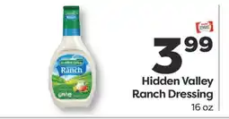Weis Markets Hidden Valley Ranch Dressing offer