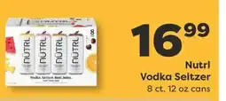 Weis Markets Nutrl Vodka Seltzer offer