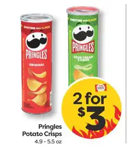 Weis Markets Pringles Potato Crisps offer