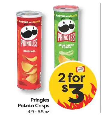 Weis Markets Pringles Potato Crisps offer