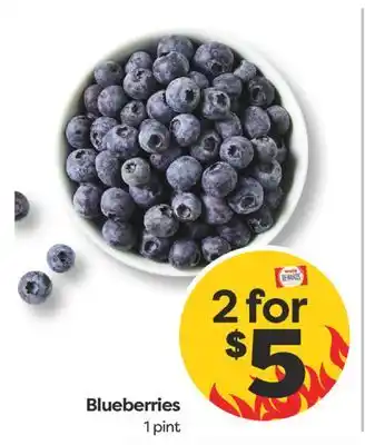 Weis Markets Blueberries offer