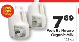 Weis Markets Weis By Nature Organic Milk offer