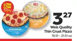 Weis Markets Weis Quality Thin Crust Pizza offer