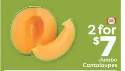 Weis Markets Jumbo Cantaloupes offer