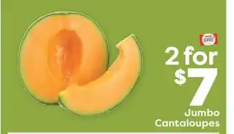 Weis Markets Jumbo Cantaloupes offer