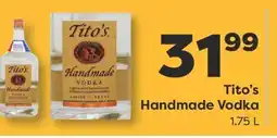 Weis Markets Tito's Handmade Vodka offer