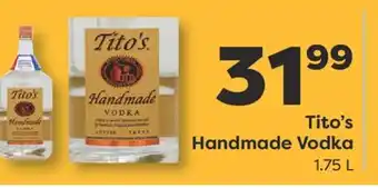 Weis Markets Tito's Handmade Vodka offer