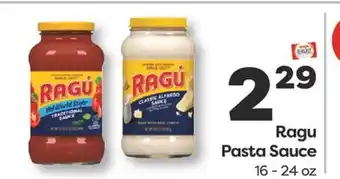 Weis Markets Ragu Pasta Sauce offer