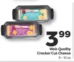 Weis Markets Weis Quality Cracker Cut Cheese offer