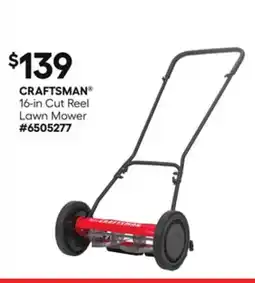 Lowe's 16-in Cut Reel Lawn Mower offer