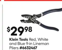 Lowe's Tools Red, White and Blue 9-in Lineman Pliers offer