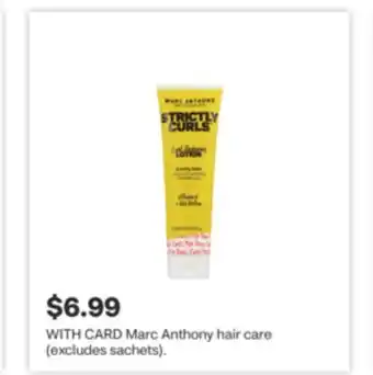 CVS Marc Anthony hair care offer