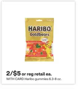 CVS Haribo gummies 6.3-8 oz offer