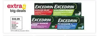 CVS ALL Excedrin 100 ct offer