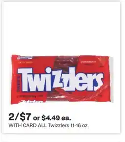 CVS ALL Twizzlers 11-16 oz offer